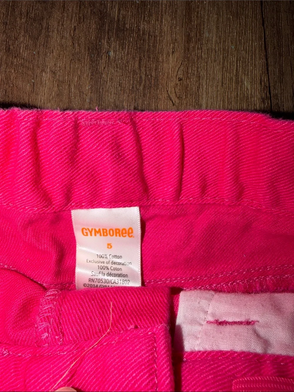Gymboree Girls Pink Denim Skirt size: 5 Barbie Core